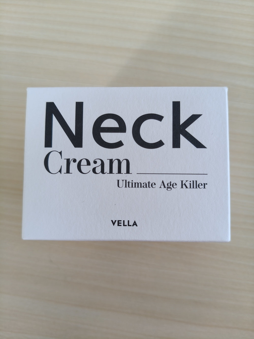 Ella Vella Neck Cream - White